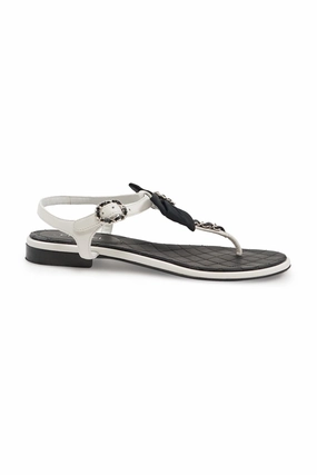 [WS6243] Chanel | Flat sandals Elastic Straps Zero Break In Comfort