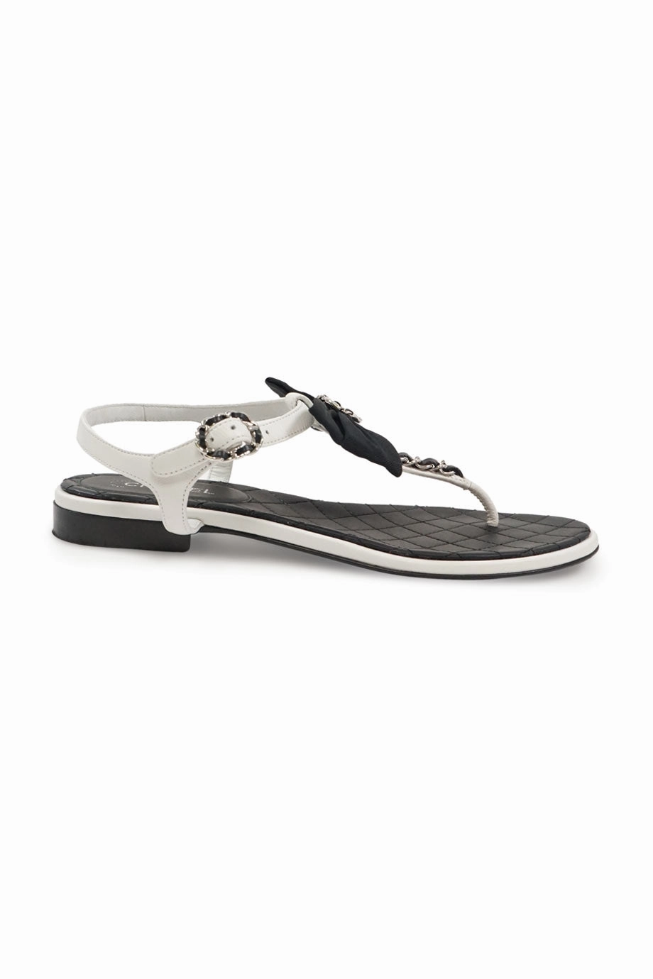 [WS6243] Chanel | Flat sandals Elastic Straps Zero Break In Comfort
