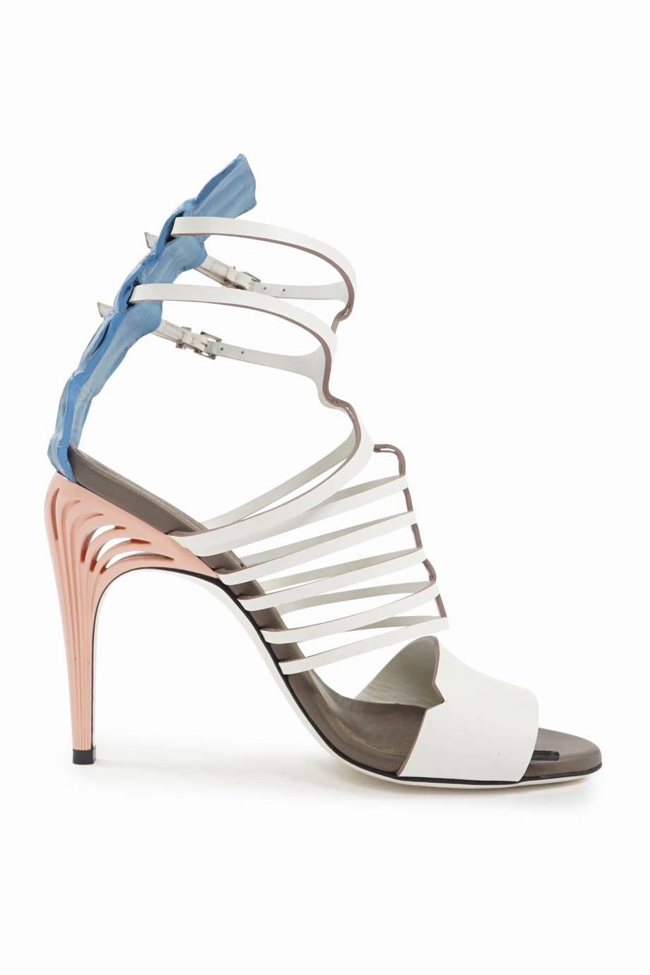 [WS6279] Fendi | High heel sandals Anti Slip Traction Anti microbial coating