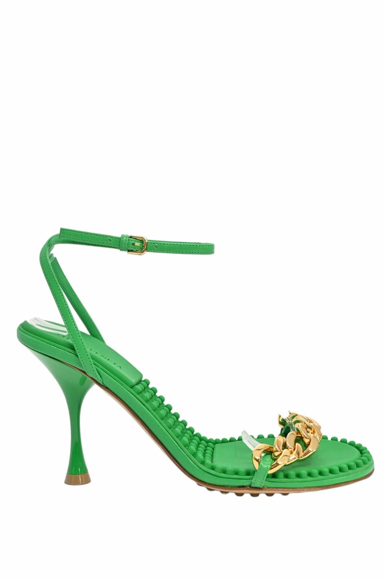 Blue Cool Adjustable [WS7057] Bottega Veneta | High heel sandals