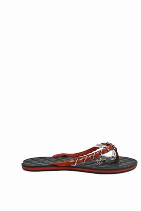 Contoured Foot Shape [WS7061] Chanel | Flat sandals