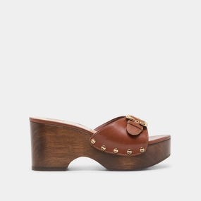 students' special - occasion YALAH HEELS BROWN LEATHER