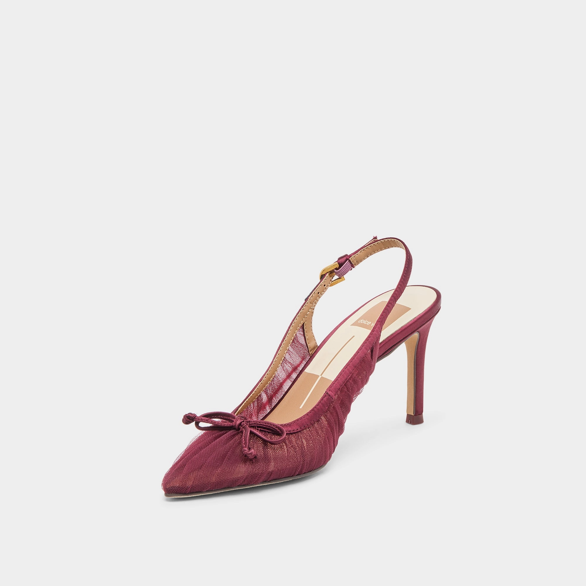 YELA HEELS CRANBERRY TULLE All Day Comfort