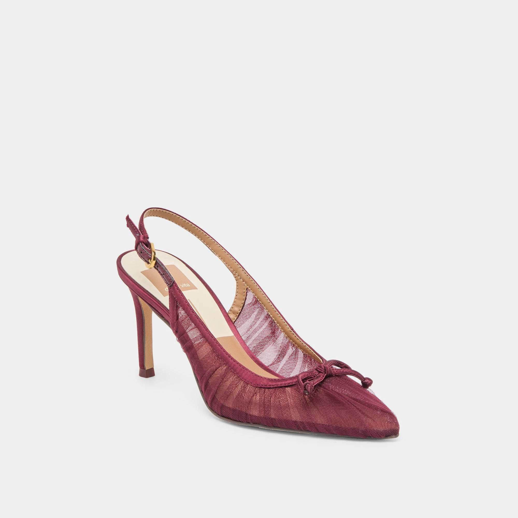 Pilates practitioners mid - top YELA HEELS CRANBERRY TULLE