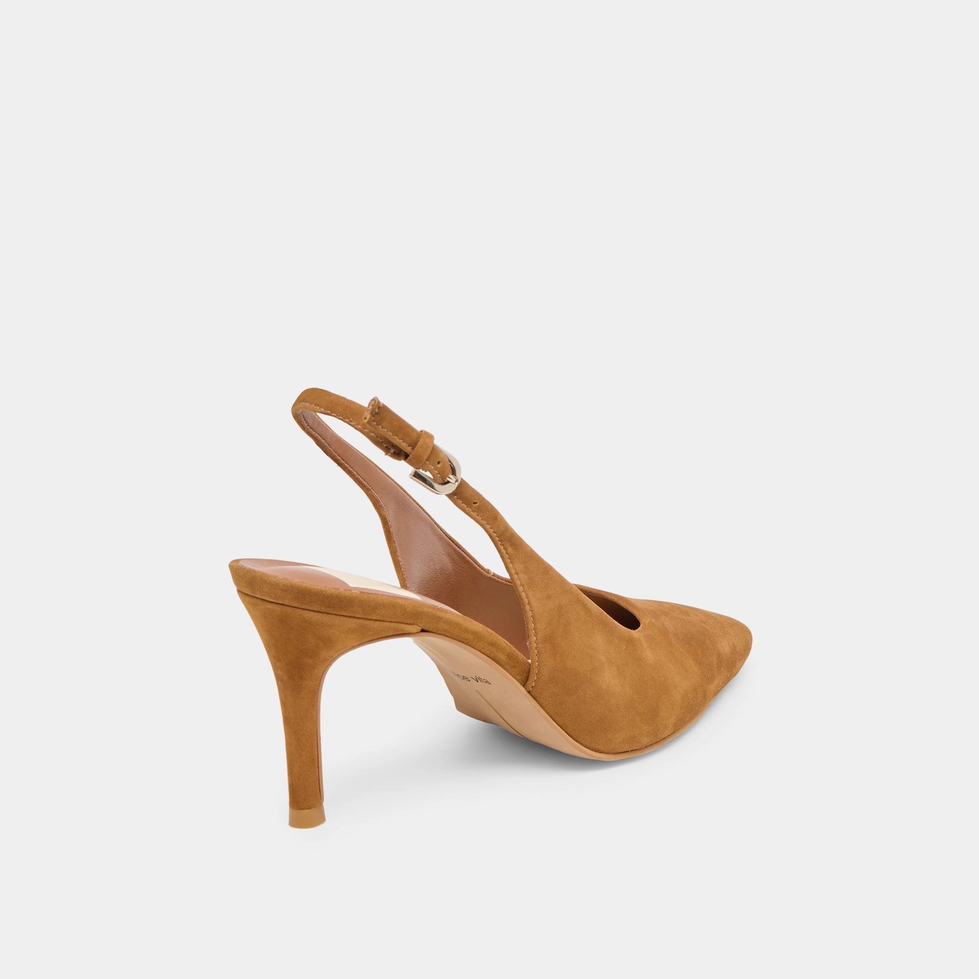ELASI HEELS BROWN NUBUCK Contoured Heel Cup