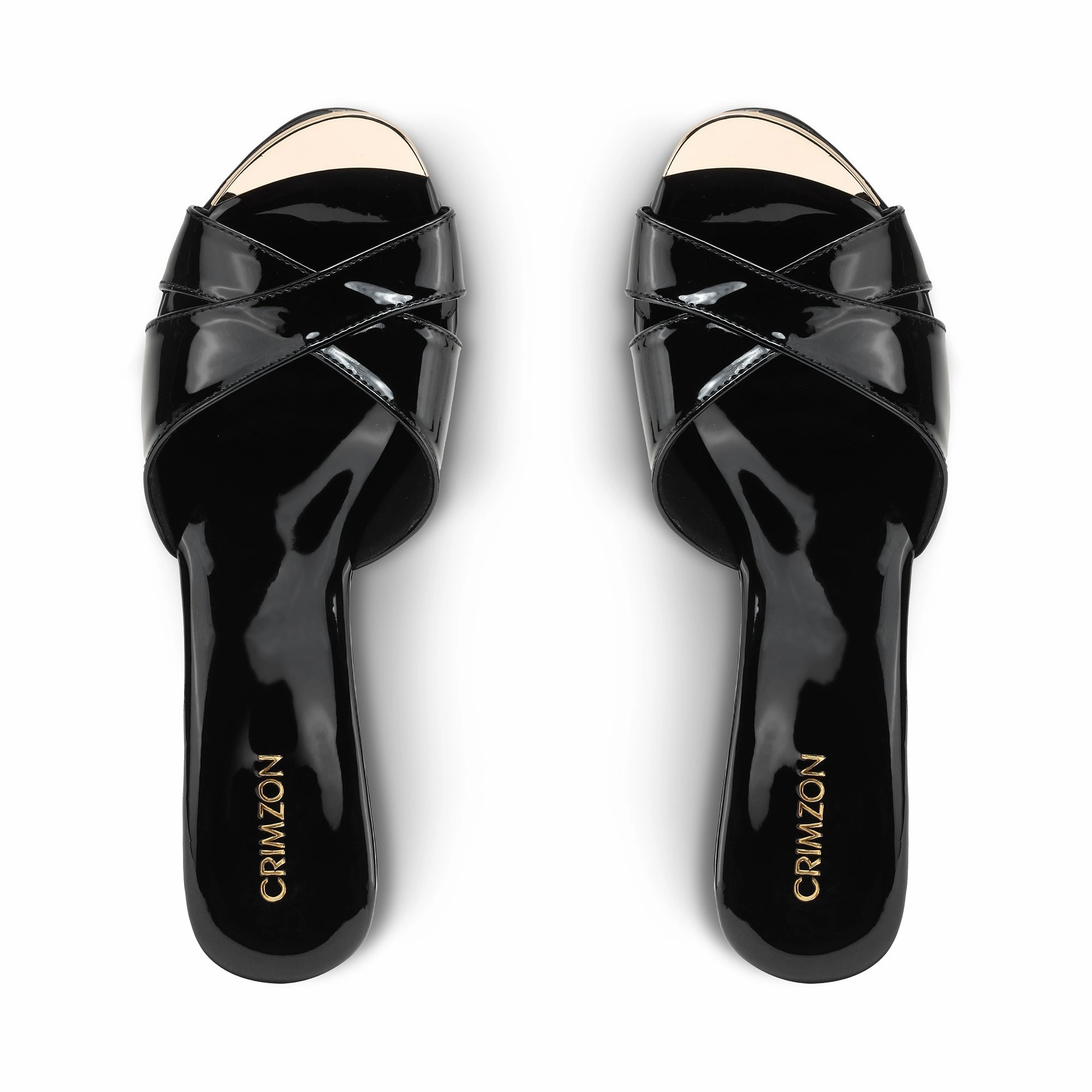 Resort Look Sunny Mood AIYANA- BLACK WEDGES