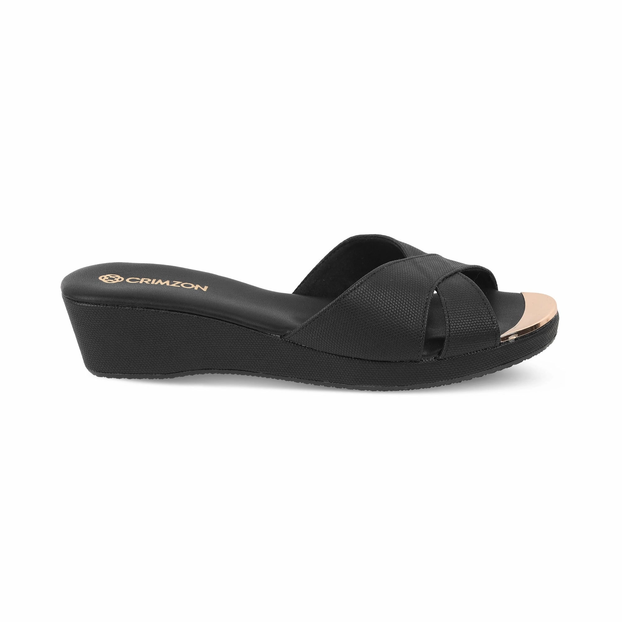 Light Trail AIYANA- BLACK WEDGES