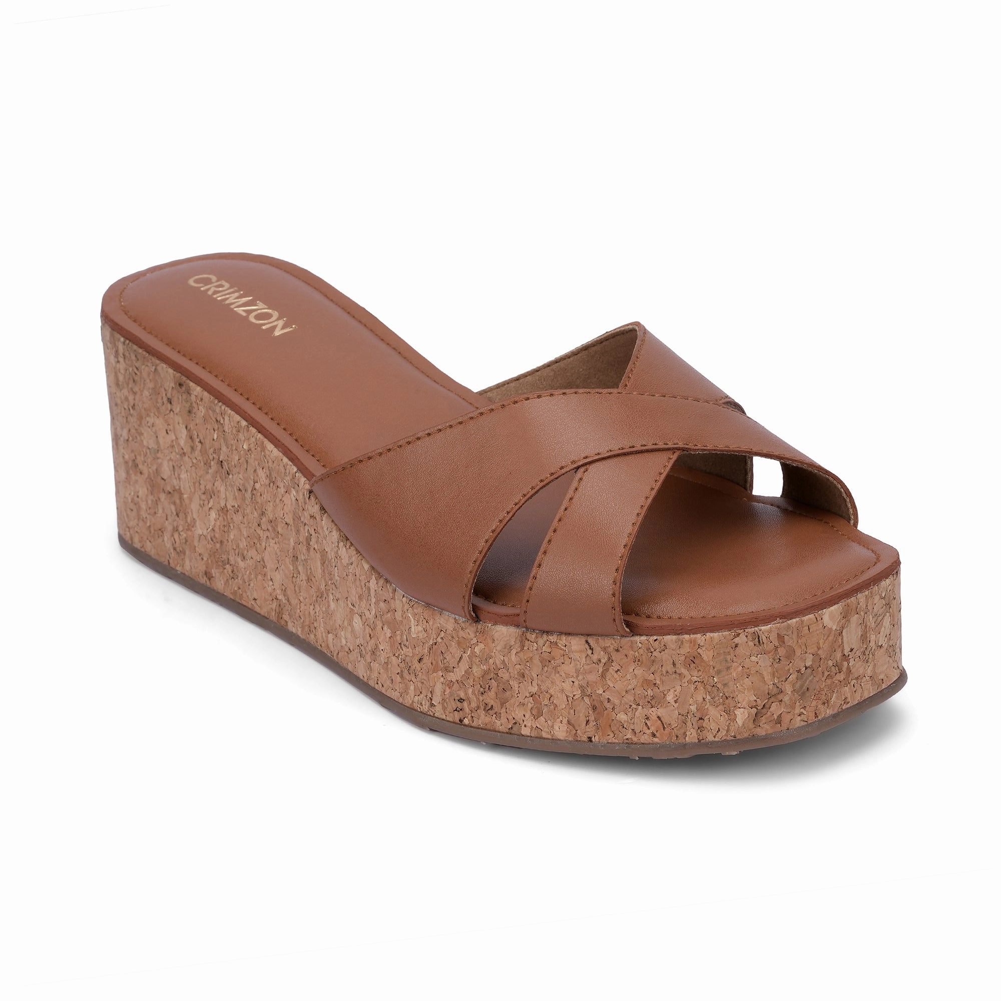 AIYANA- TAN PLATFORMS Stylish Open-toe Sandals