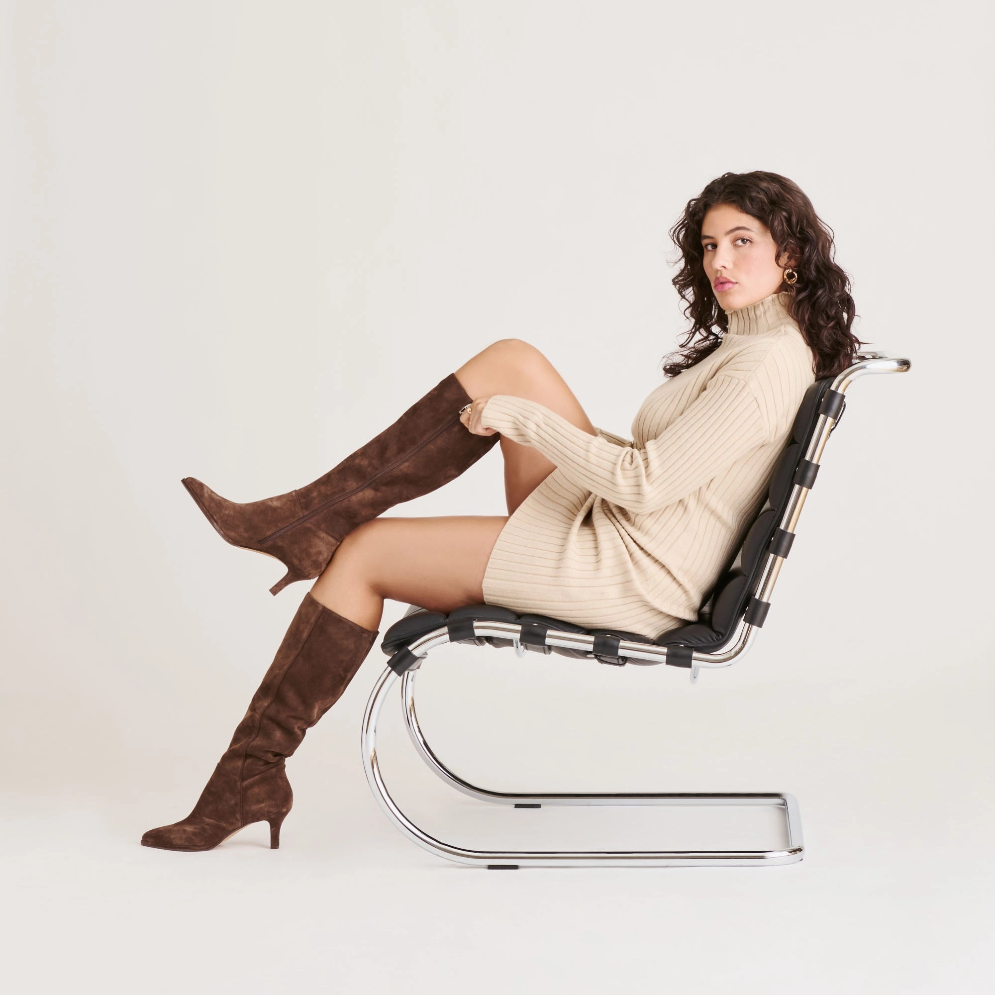 ALDY BOOTS DK BROWN SUEDE dirtiest