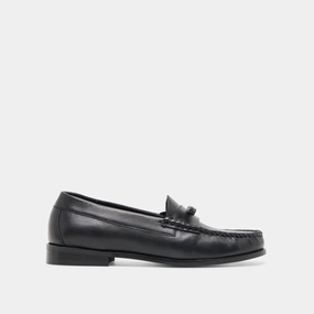 BARNEY LOAFERS BLACK LEATHER flexible user