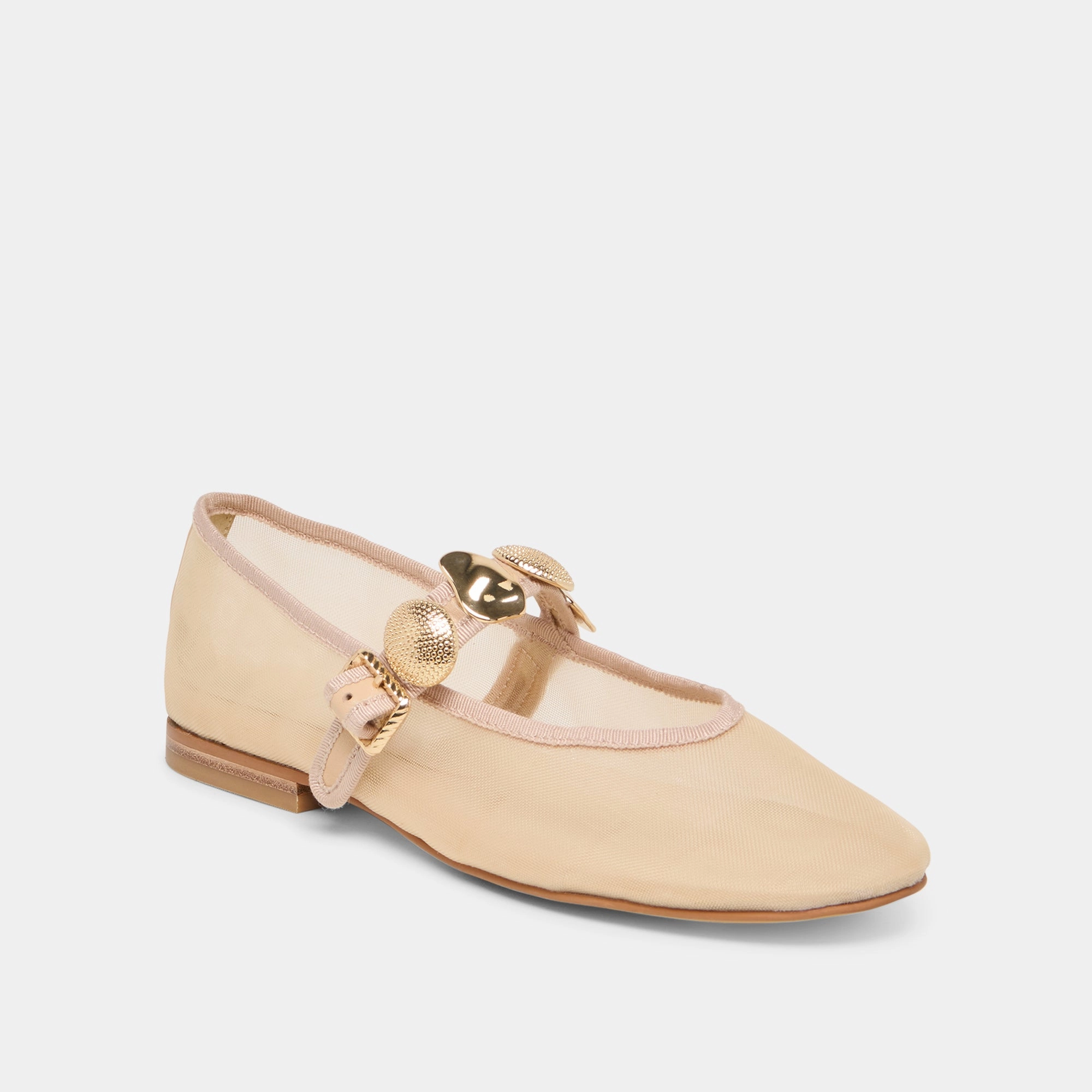 RELAN MESH BALLET FLATS FRENCH VANILLA MESH winter - style
