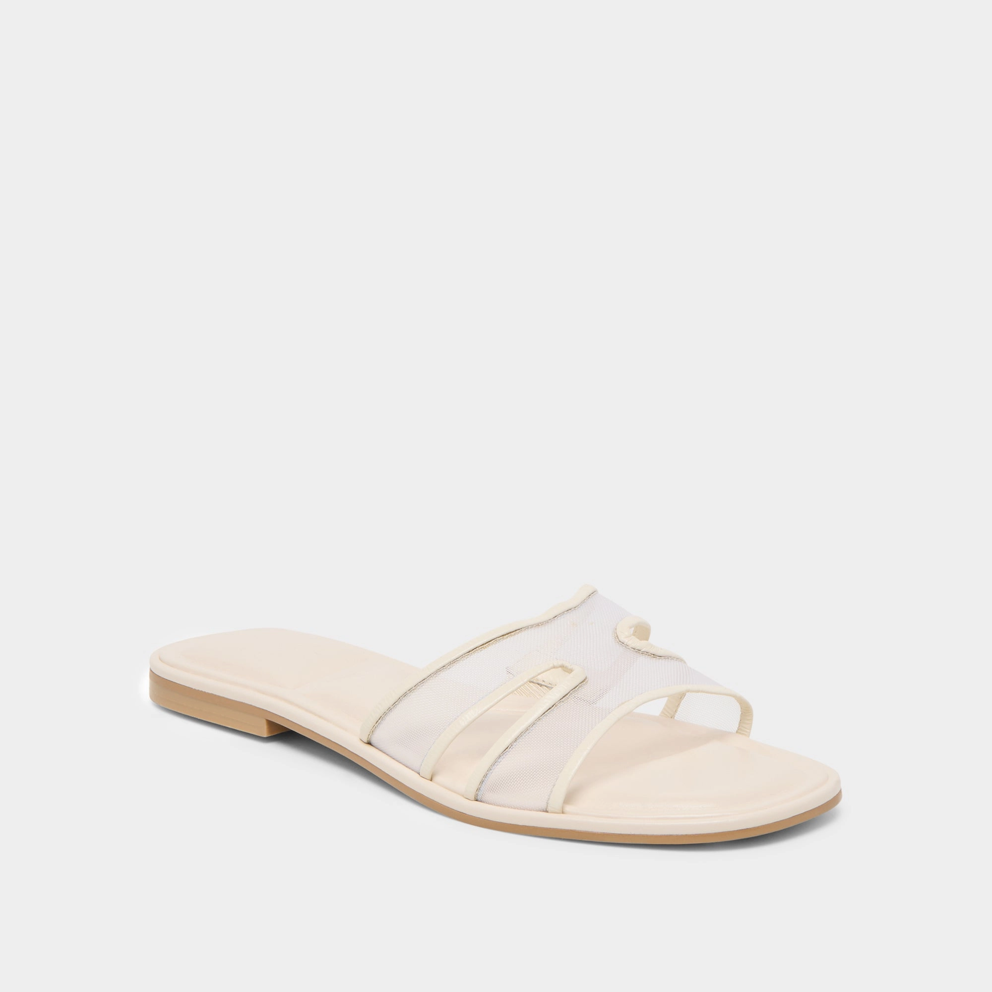 FLORI SANDALS OFF WHITE MESH spring - style Cushioned Midsole