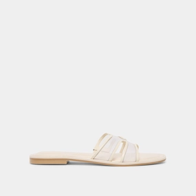 FLORI SANDALS OFF WHITE MESH Recycled Rubber Multi Density Midsole