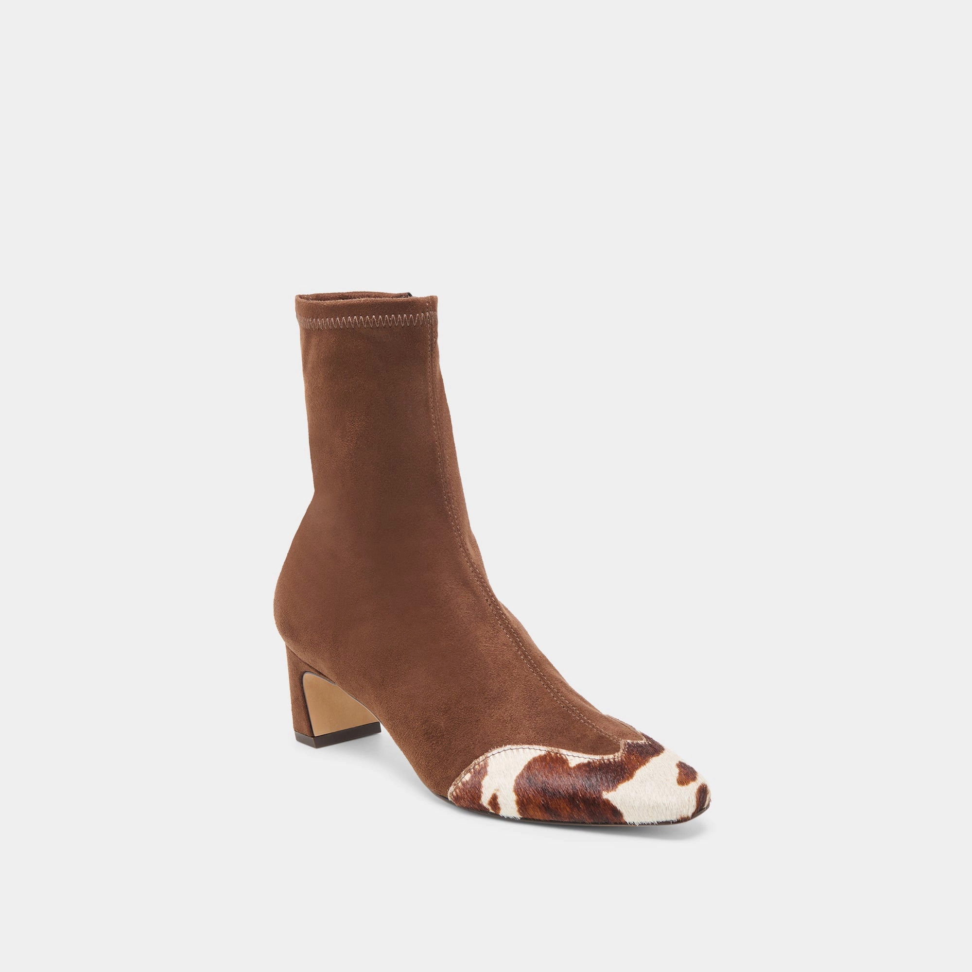 ANIKA BOOTS DK BROWN MULTI STELLA SUEDE Exceptional