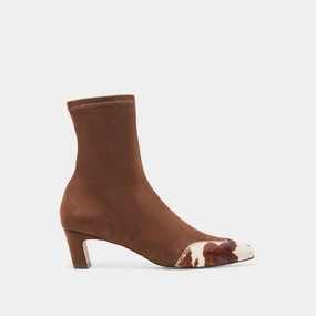 Optimal lining ANIKA BOOTS DK BROWN MULTI STELLA SUEDE