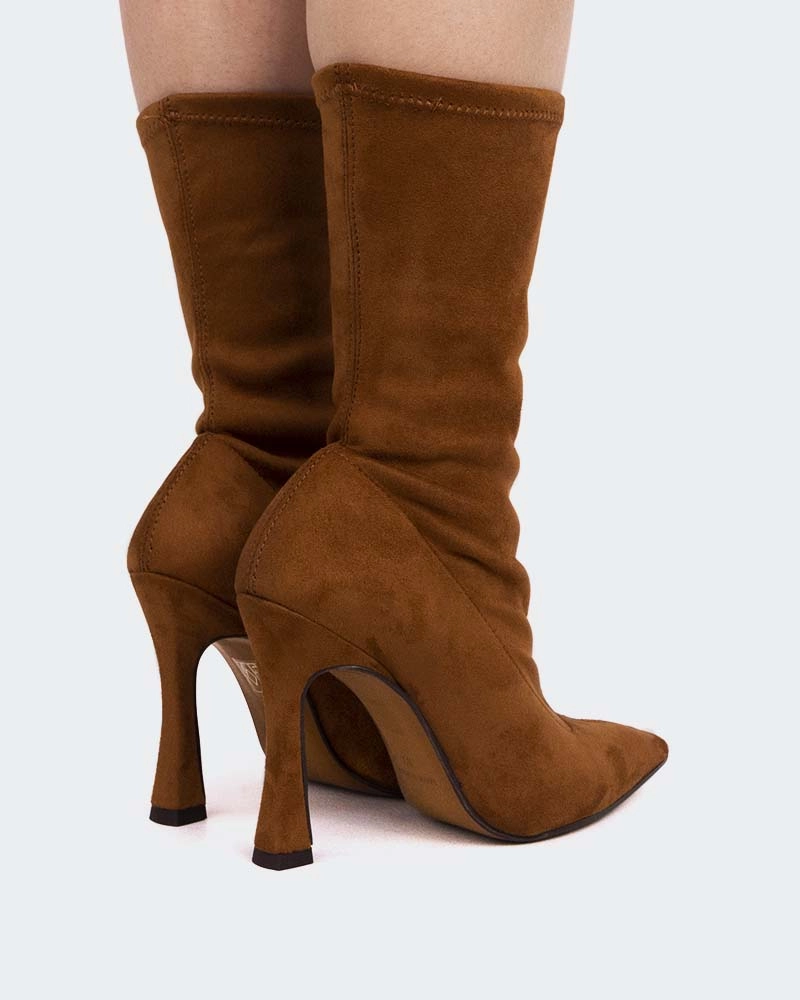 ??ze Tan Suede Stretch Stylish And Functional