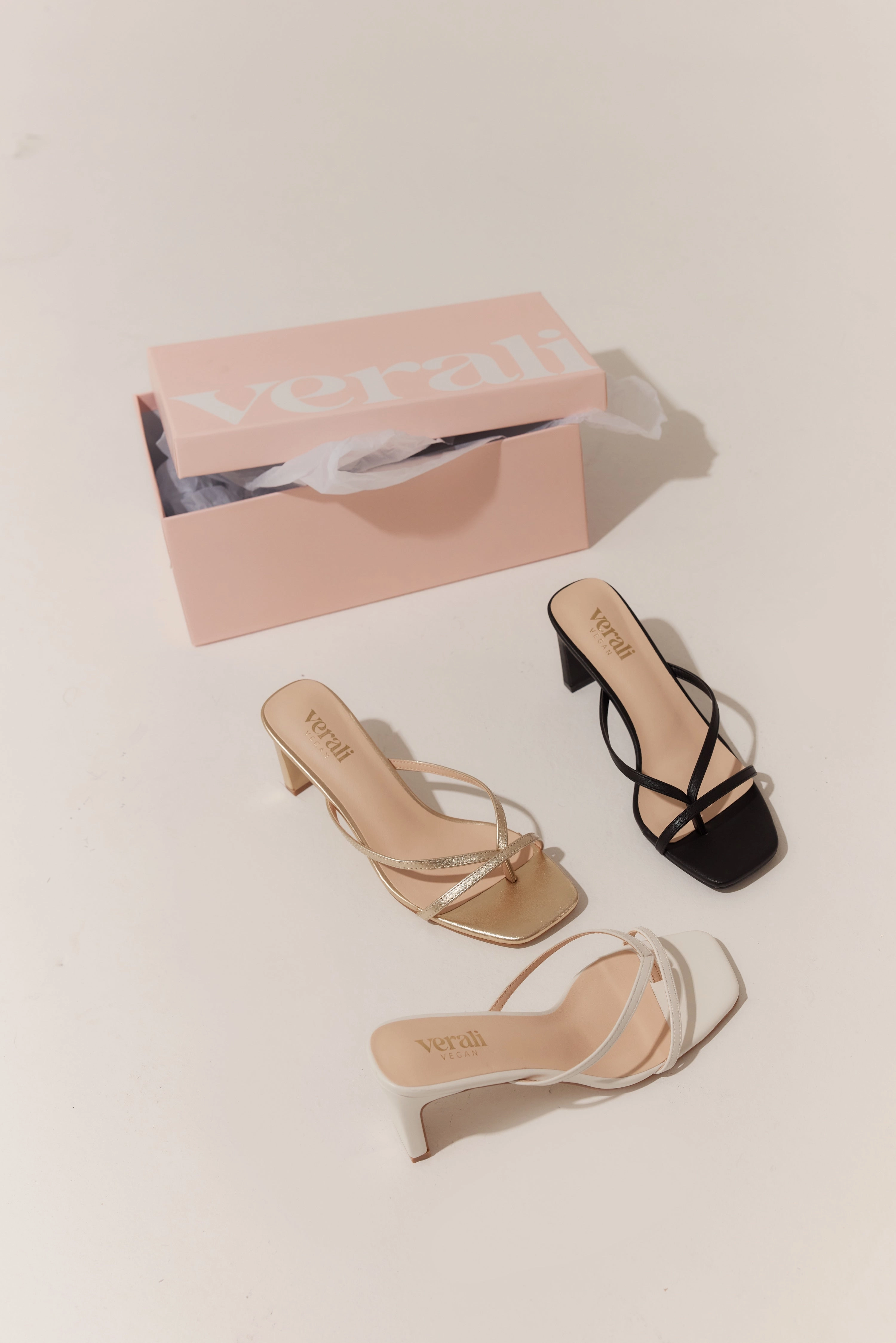 Gia Heeled Thongs - Chalk White Wear resistant Silent Step