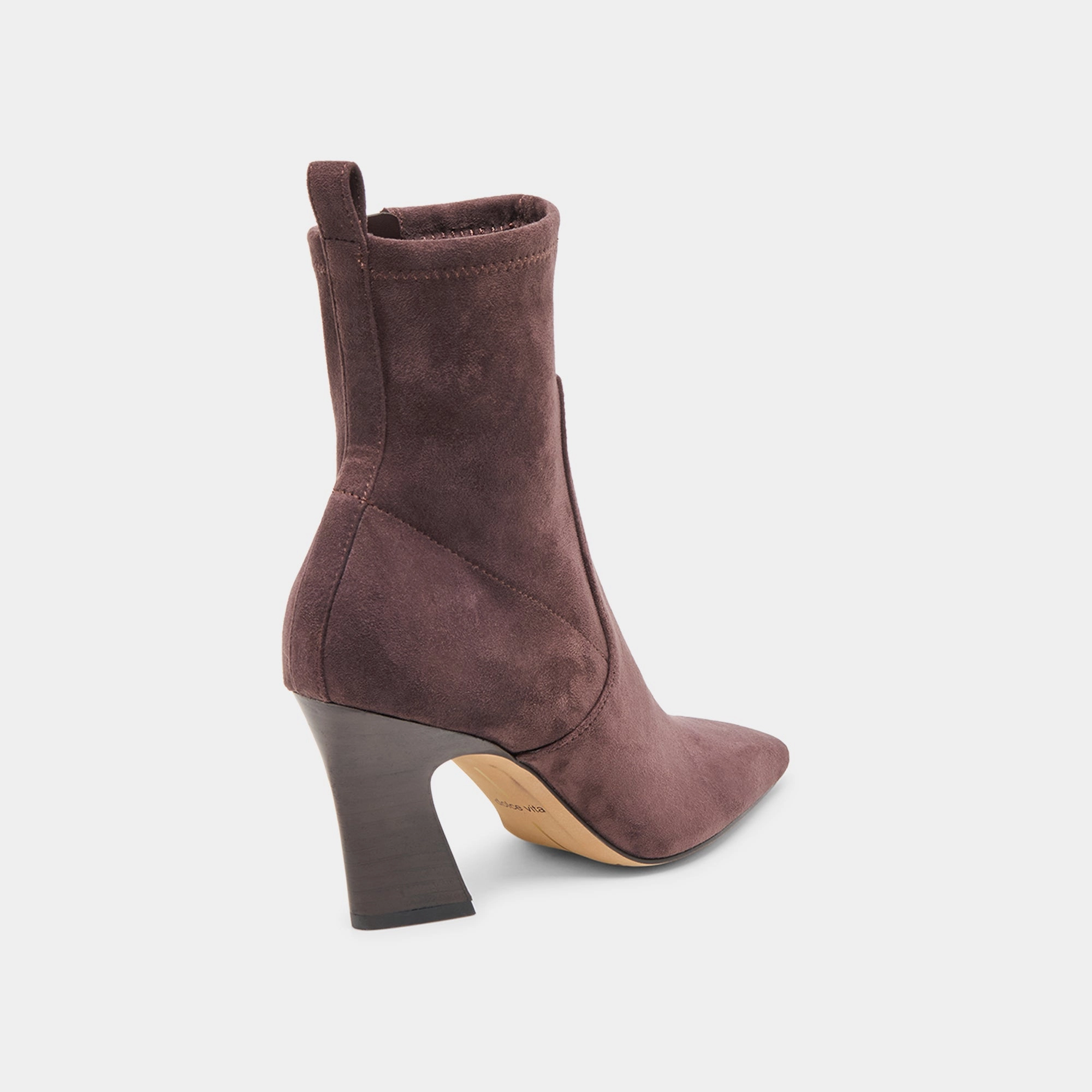 LINZEY BOOTIES CEDAR STELLA SUEDE statement - making Bacteria Resistant Lining