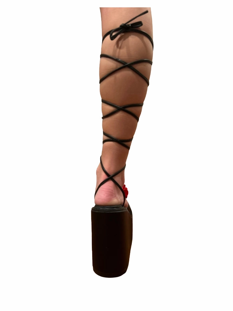 sports - specific benefits Stable Footing DOLCE - BLACK/RED