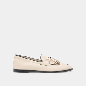 Compression Molded Sole LOKLAN LOAFERS IVORY LEATHER