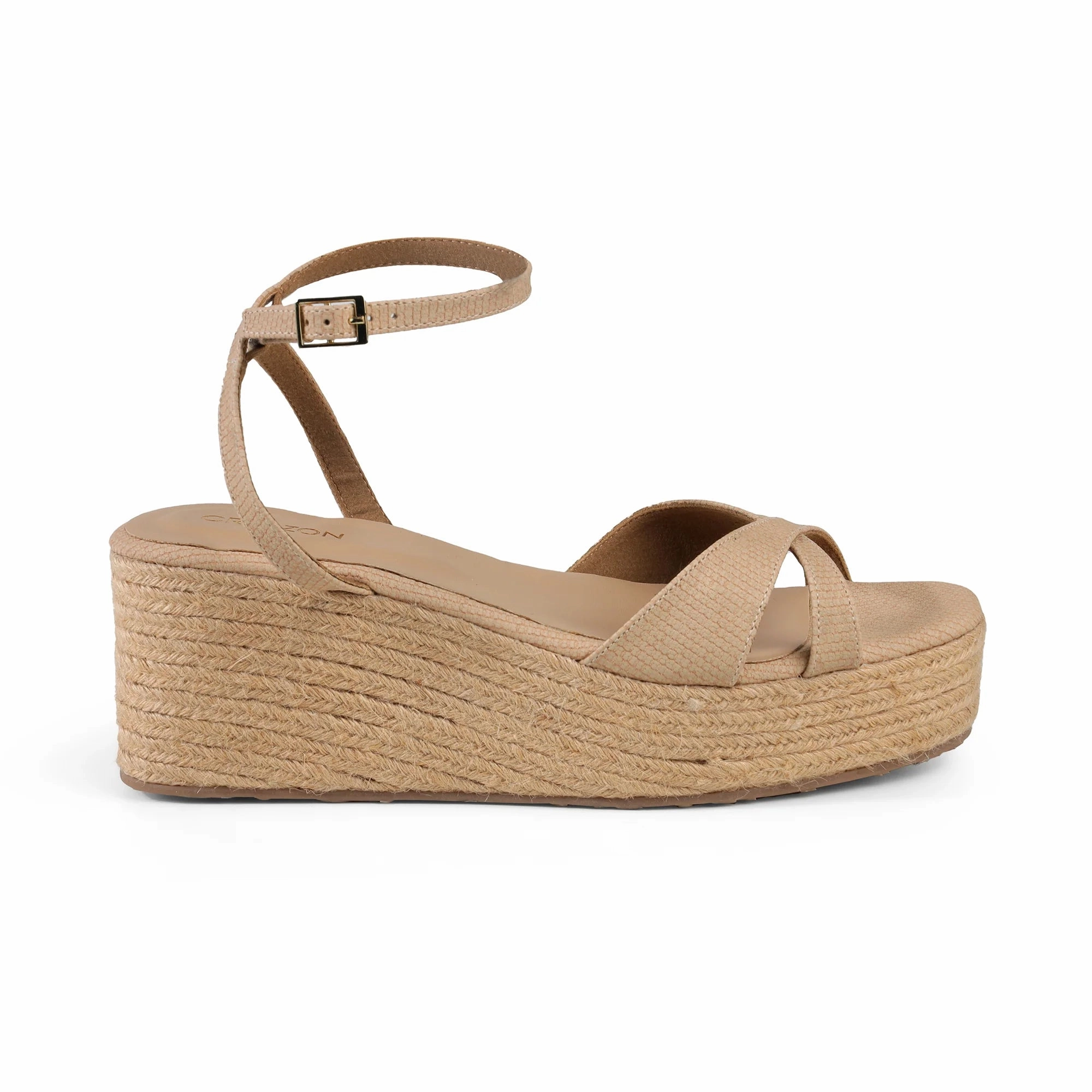 ARIYANA- IVORY PLATFORMS Reinforced Stitch Bonding Easy Flow