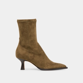 Sought-after Classy ease ARYA BOOTS OLIVE STELLA SUEDE