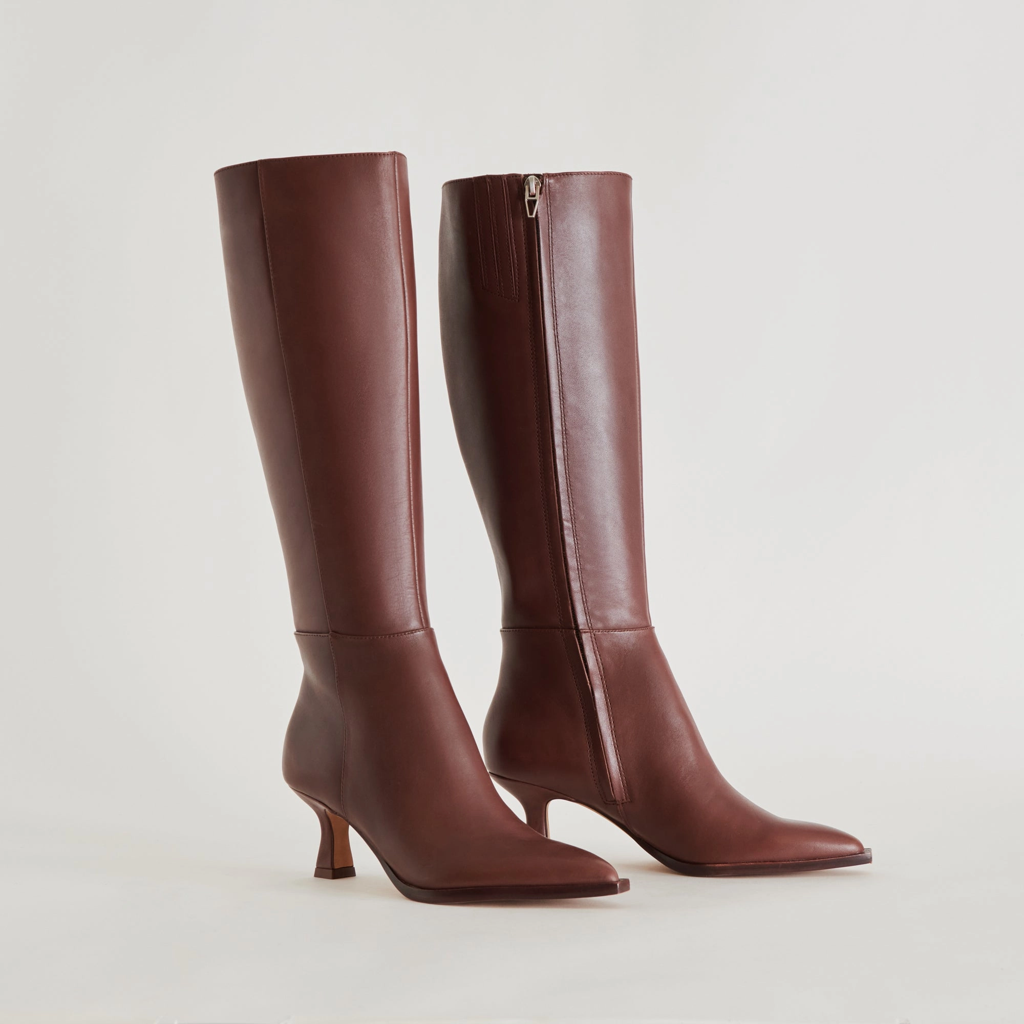proven AUGGIE EXTRA WIDE CALF BOOTS CHOCOLATE LEATHER