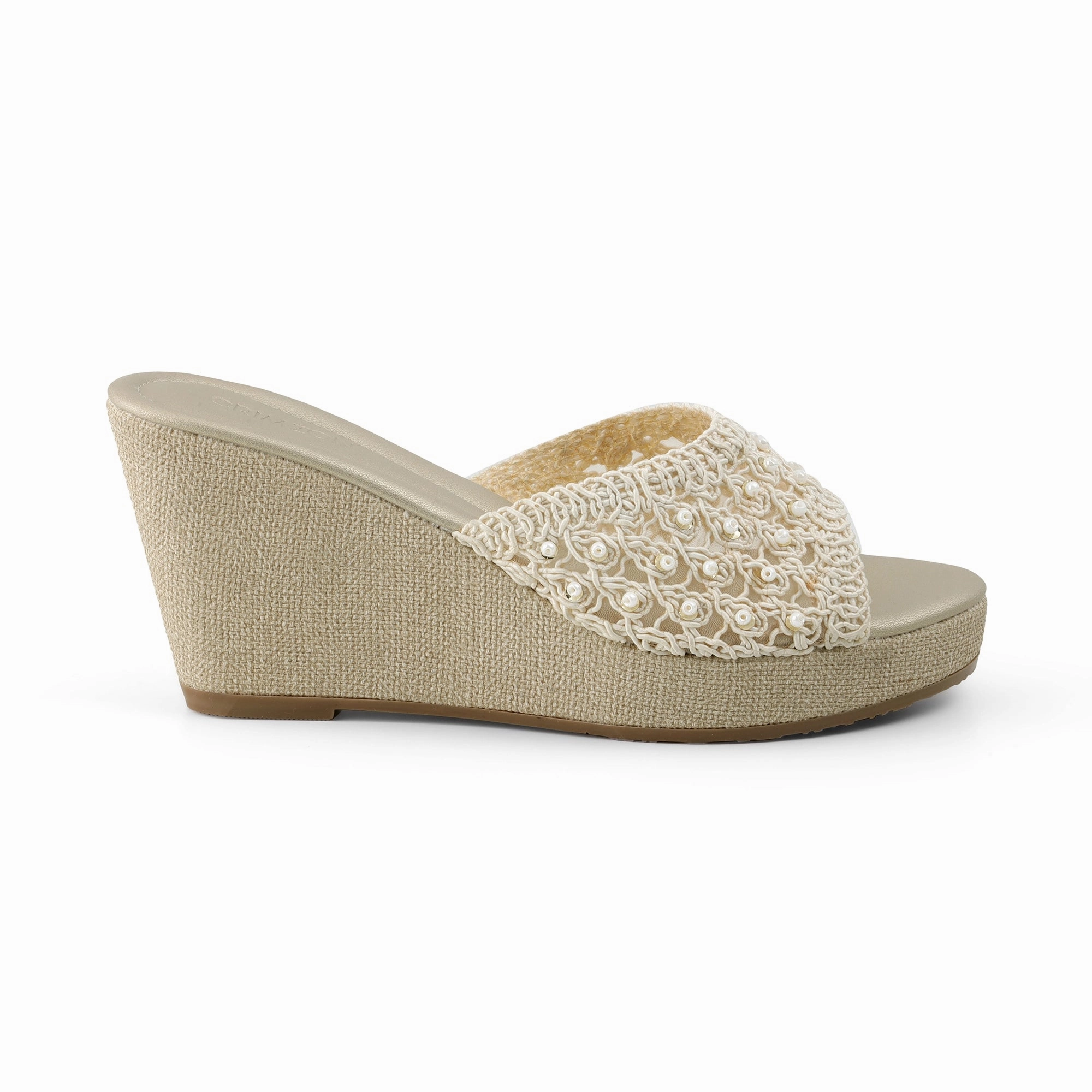 AVIRA- IVORY WEDGES Chic Look Functional