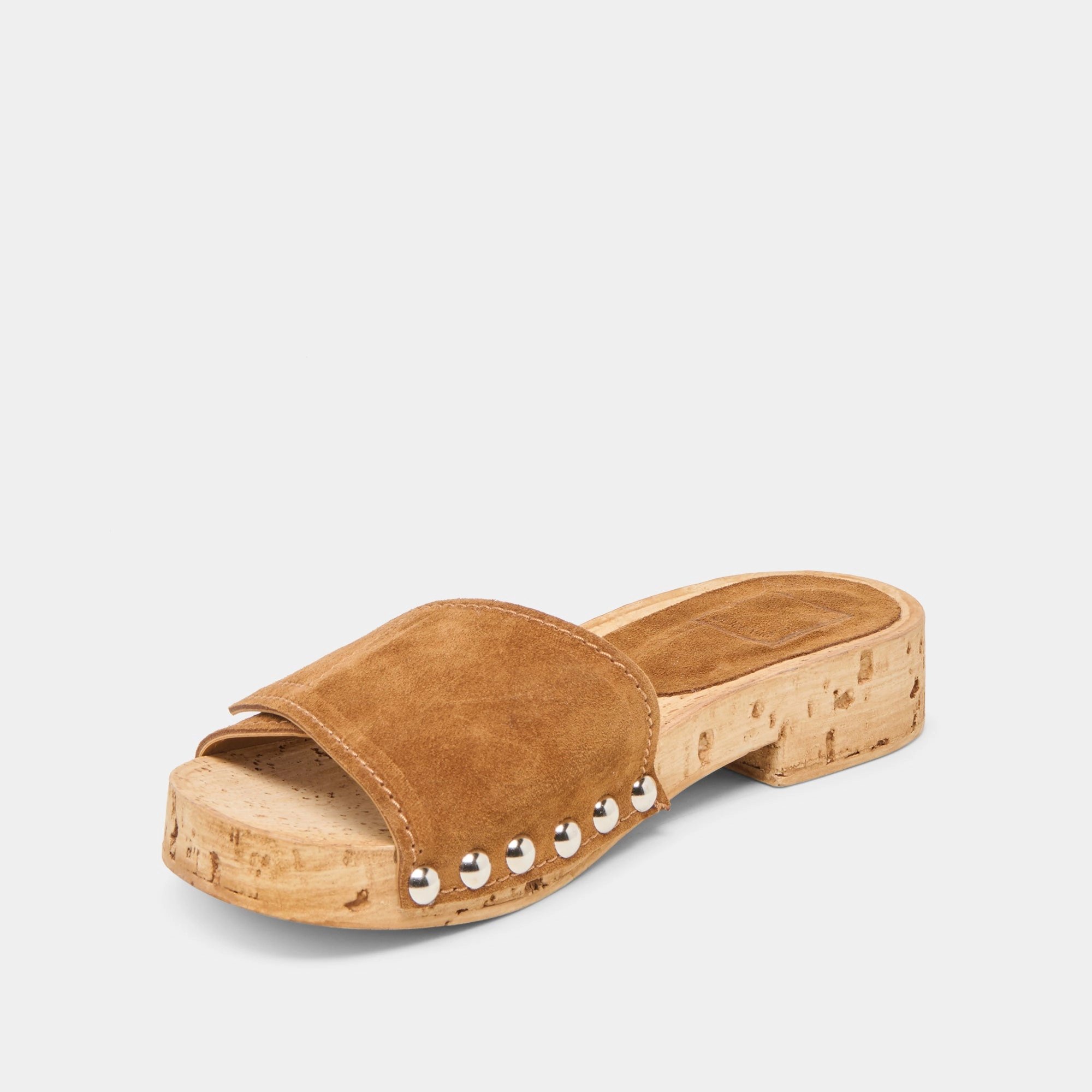 SANDY SANDALS CHESTNUT SUEDE Premium Sole