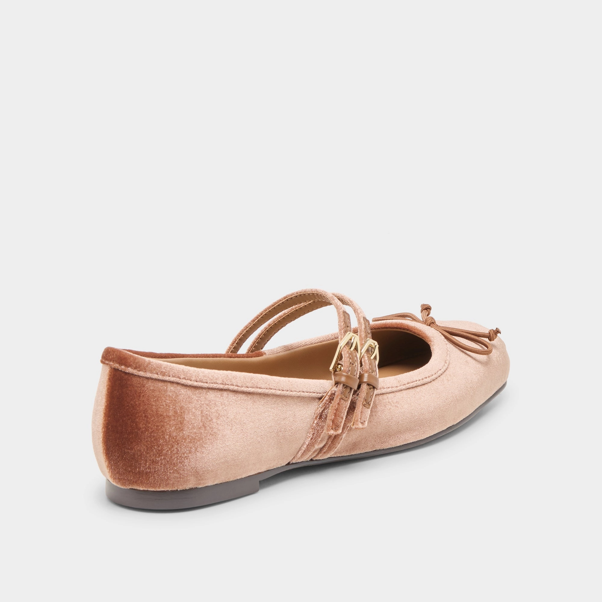 loafer Dynamic chic GIBSEN BALLET FLATS DK ROSE VELVET