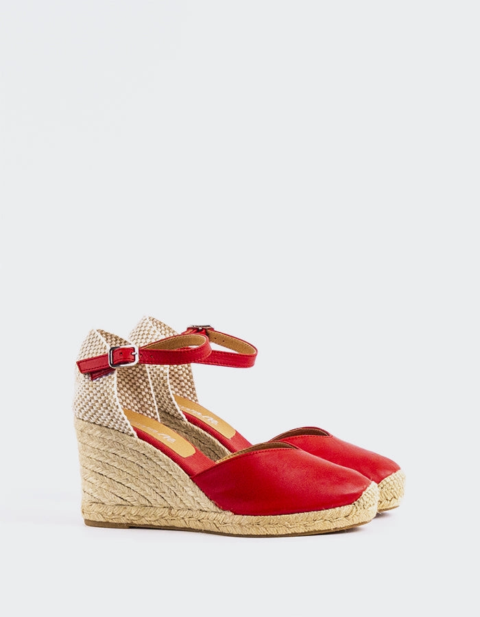 Beatrice Red Leather dancers'