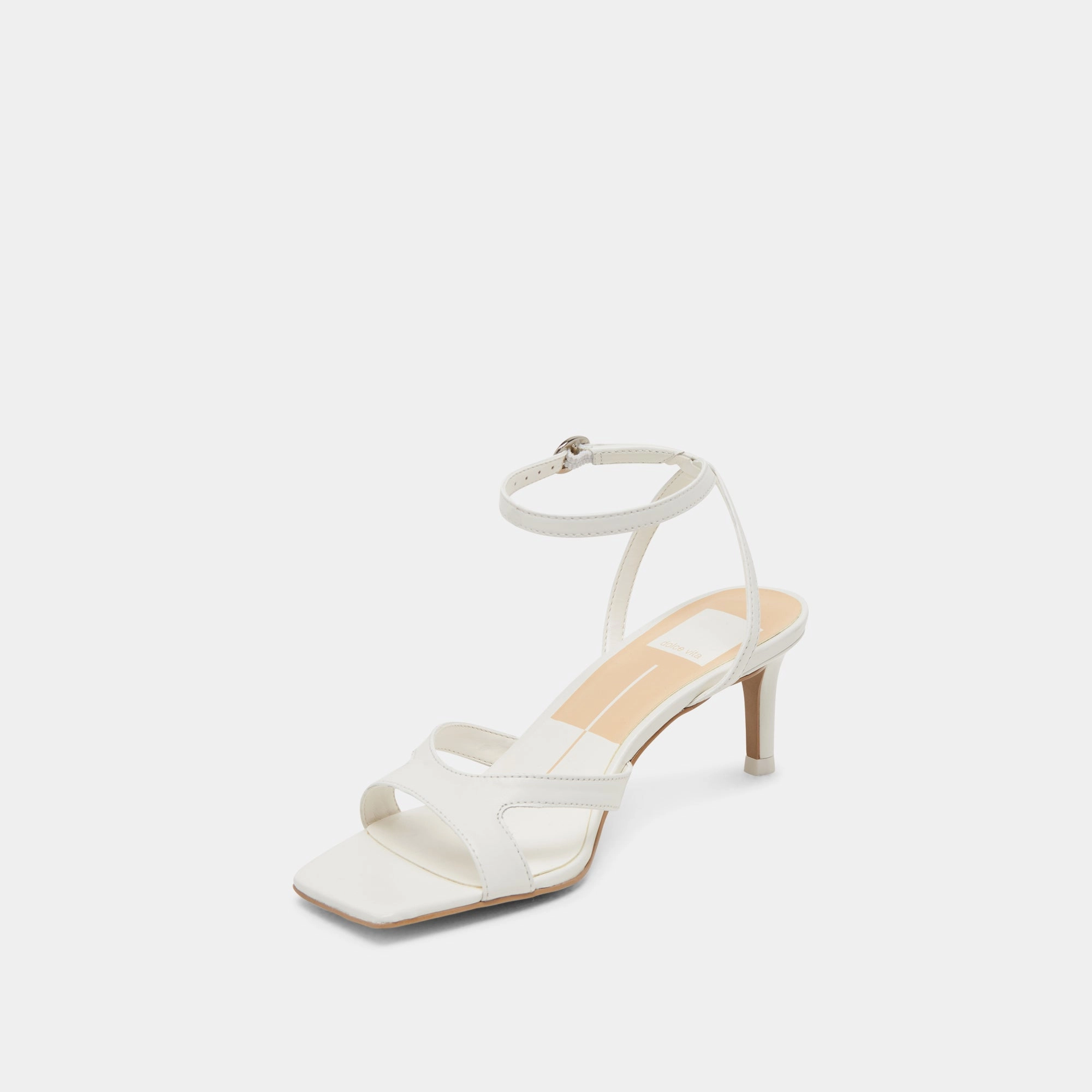 most sporty Quick-Dry BECKI WIDE HEELS TRUE WHITE LEATHER