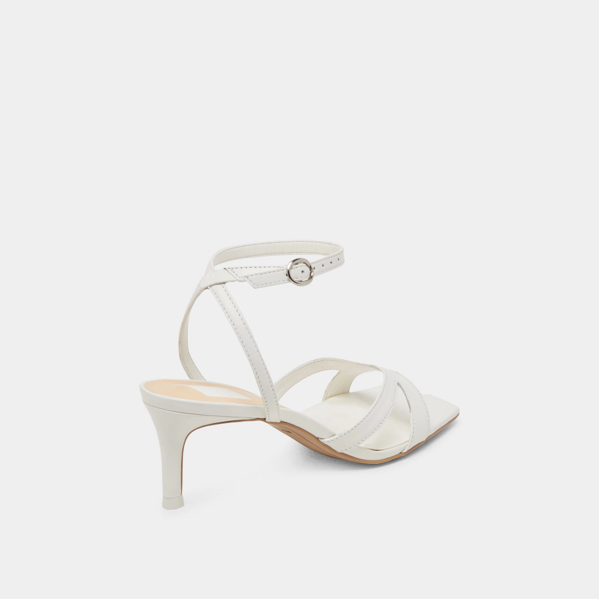 BECKI WIDE HEELS TRUE WHITE LEATHER skiers - specific features Anti Fatigue Technology