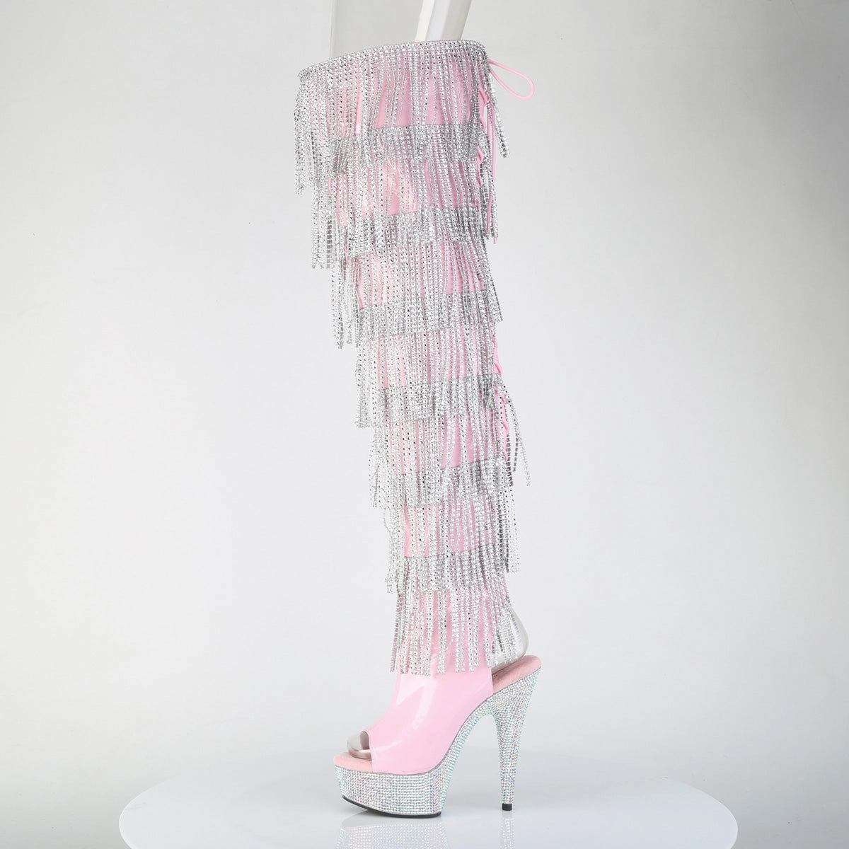 Heeled Sandals Bejeweled-3017HG-RSF-6