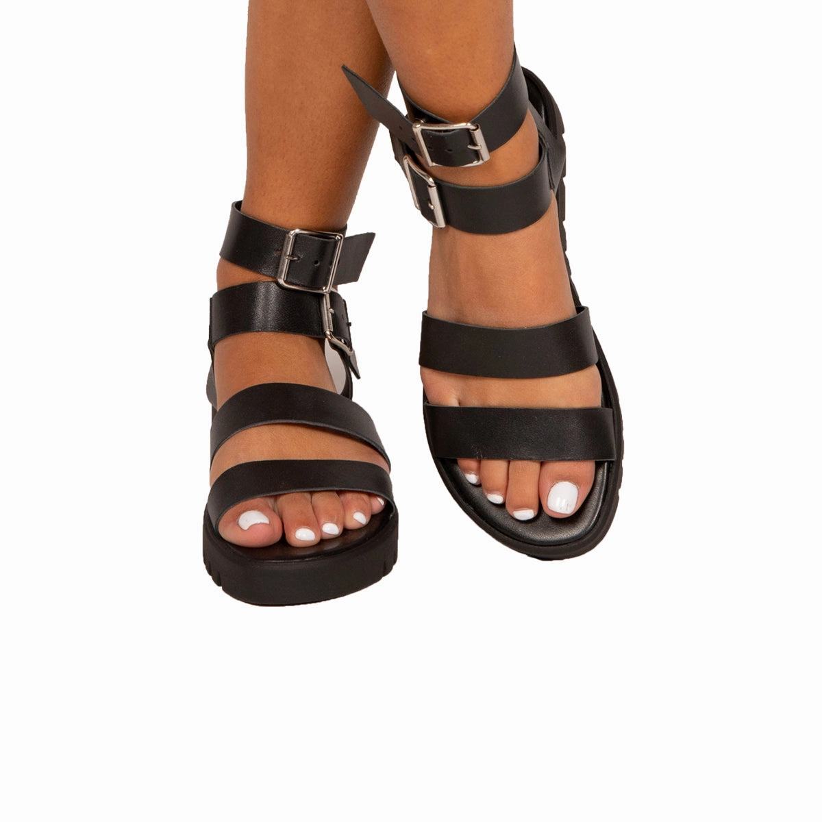 Bethel Black Leather Casual grip