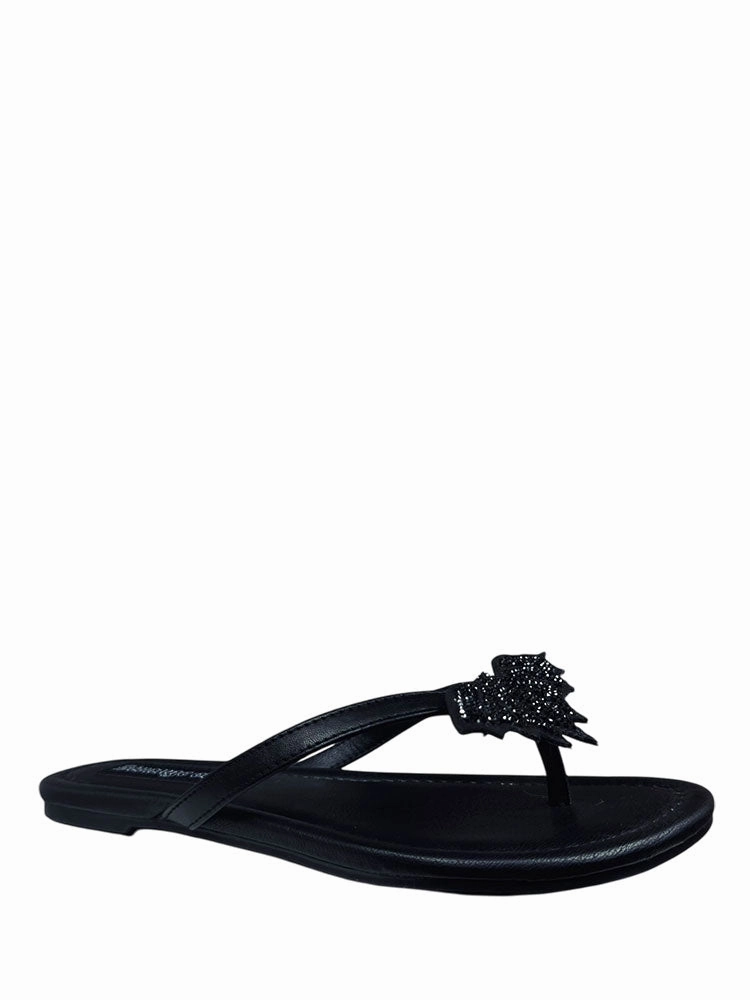 BETTY BAT - BLACK RHINESTONE Authentic