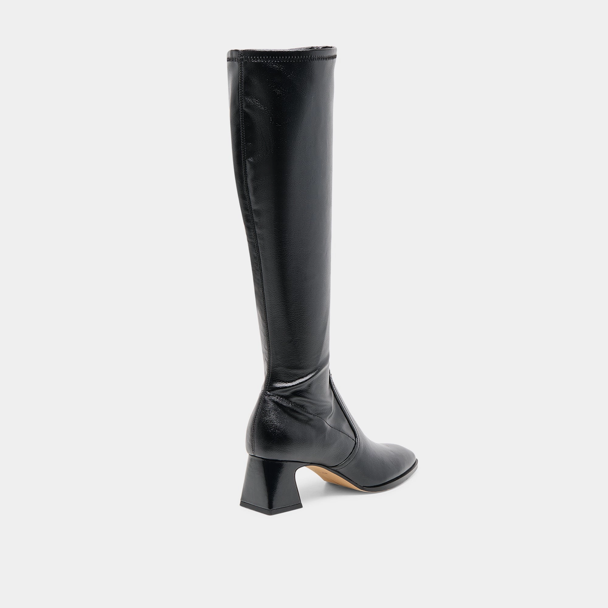 Patent Leather ALIVIA BOOTS BLACK LEATHER