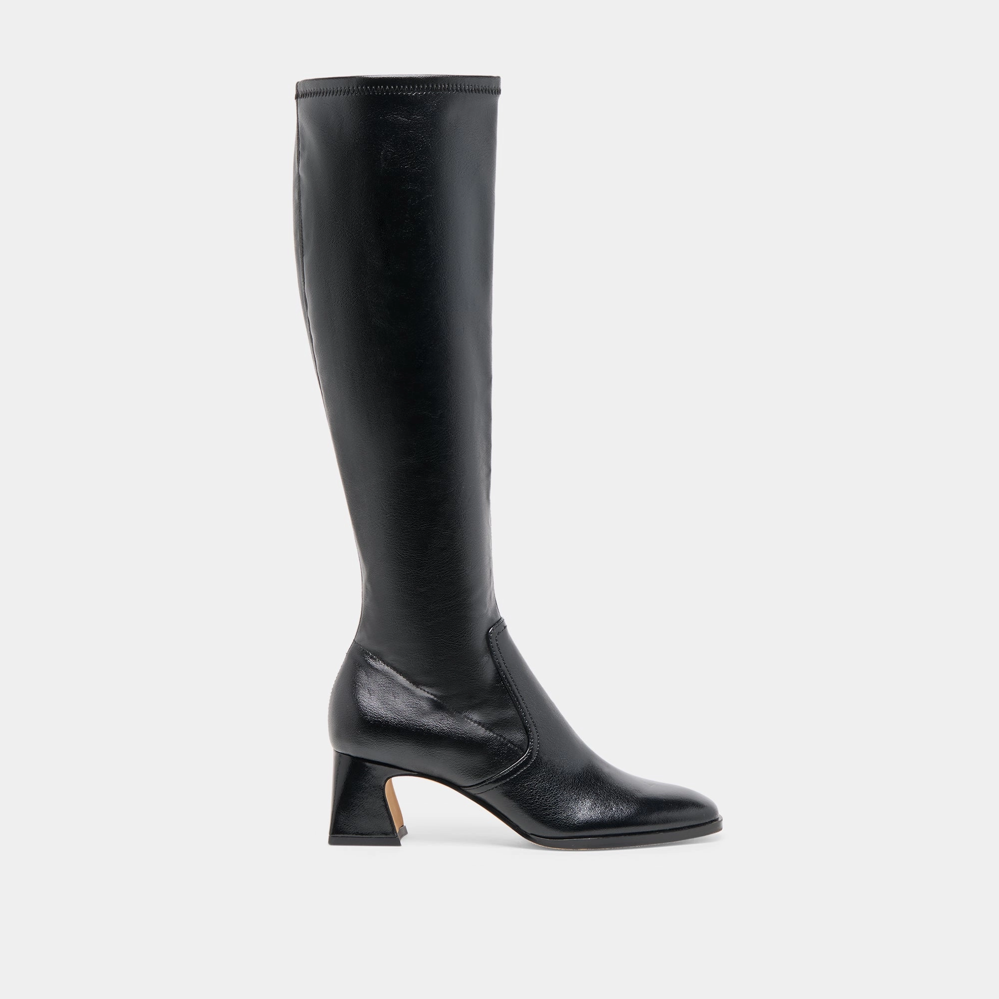 ALIVIA BOOTS BLACK LEATHER most slip-resistant