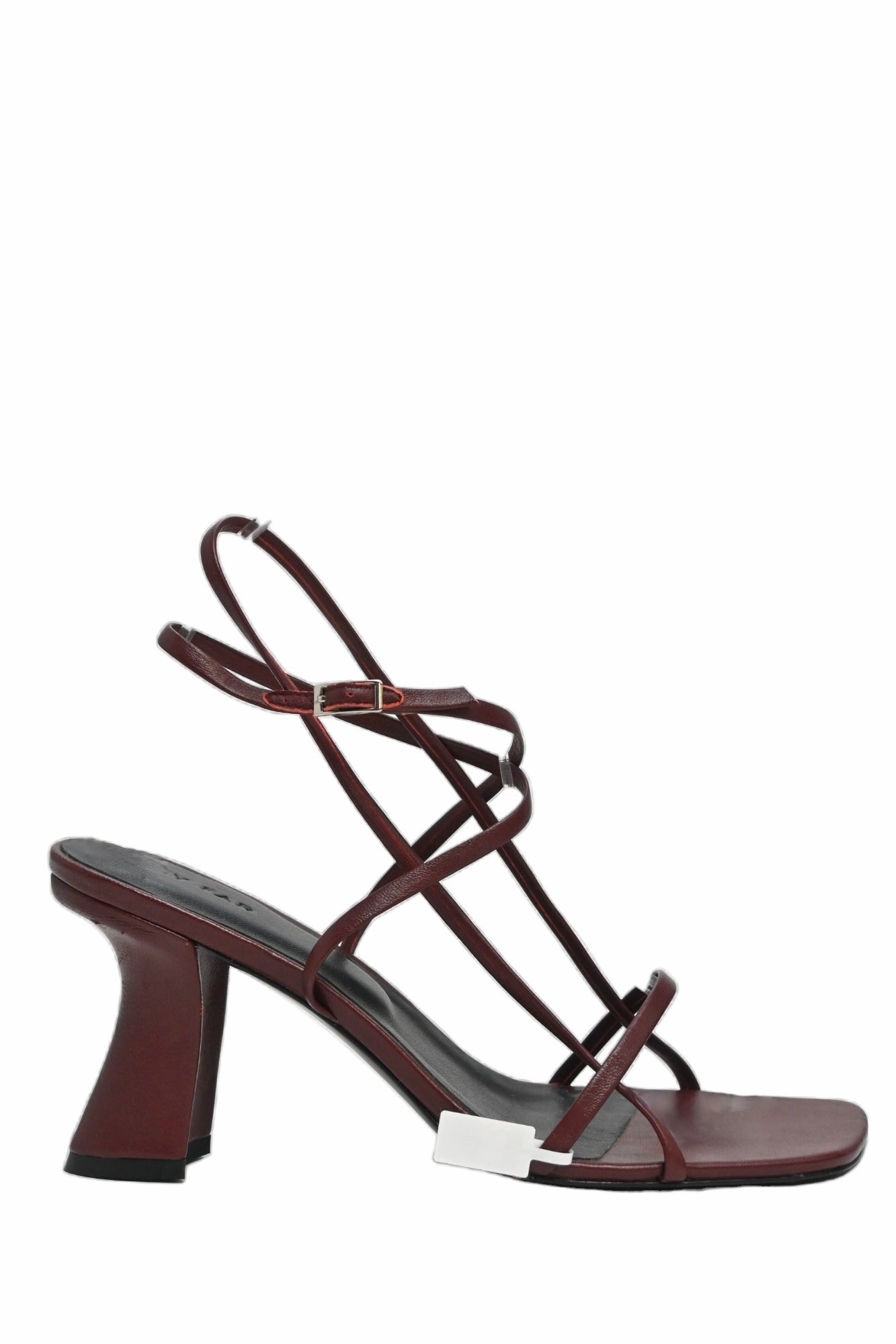 Abrasion Resistant Material Durable Outsole Lug Pattern [WS6916] by FAR | High heel sandals