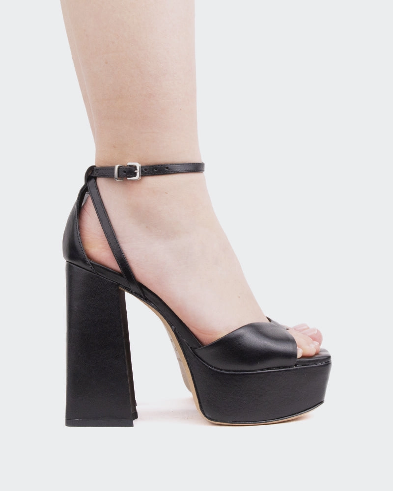 Borago, Black Leather/Cuir Noir Quick Grab