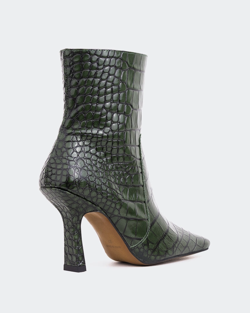 Bourget Green Croco Durable Shell Outdoor Trek