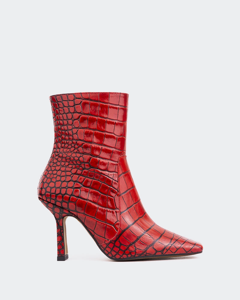 Bourget Red Croco Day To Night Anti   Blister