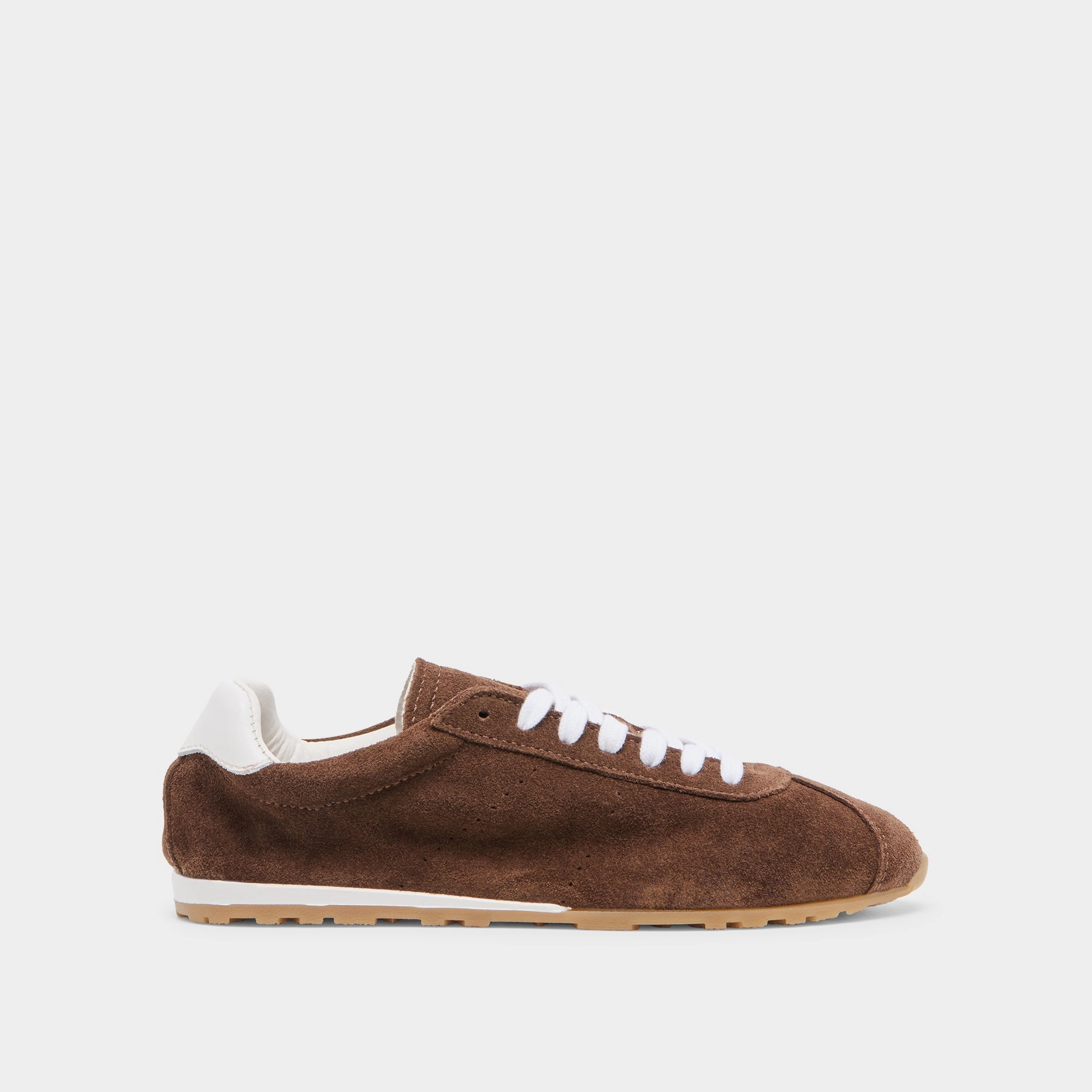 Unique Look SERINA SNEAKERS DK BROWN SUEDE