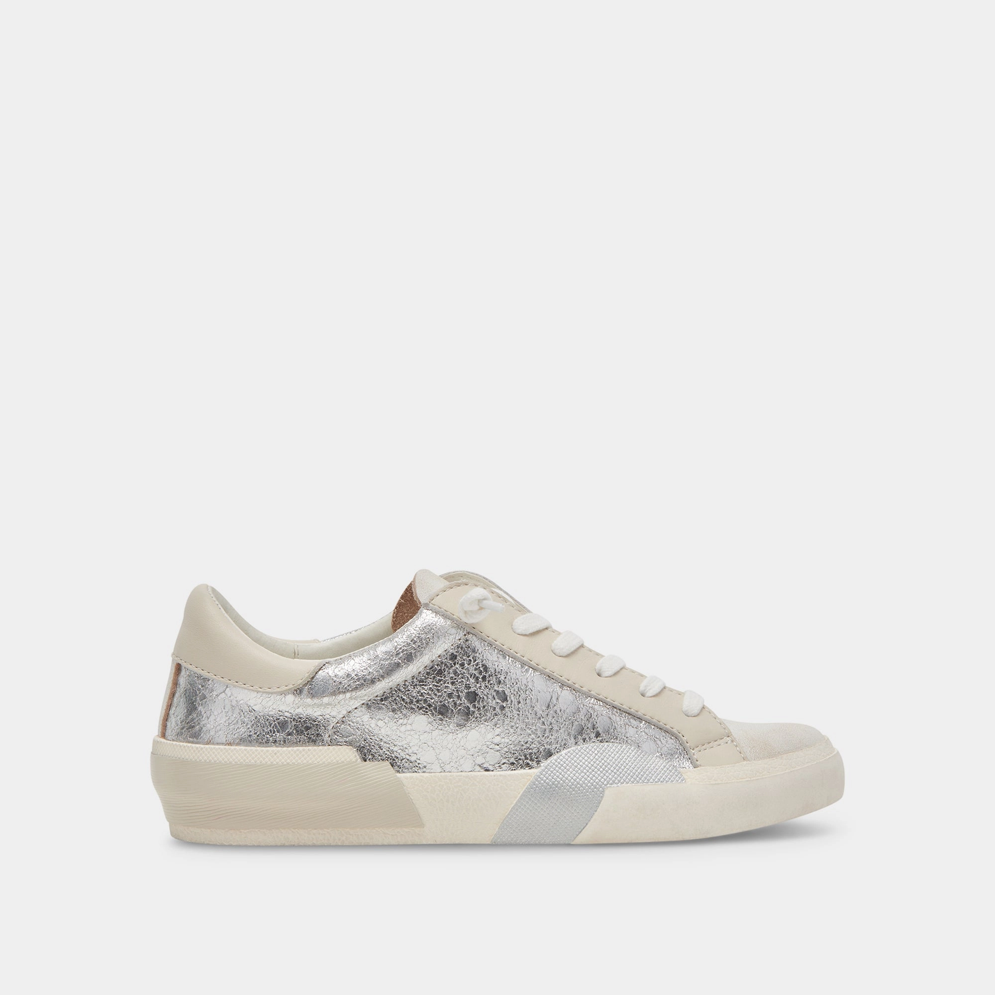 ZINA SNEAKERS CHROME DISTRESSED LEATHER Music Festival