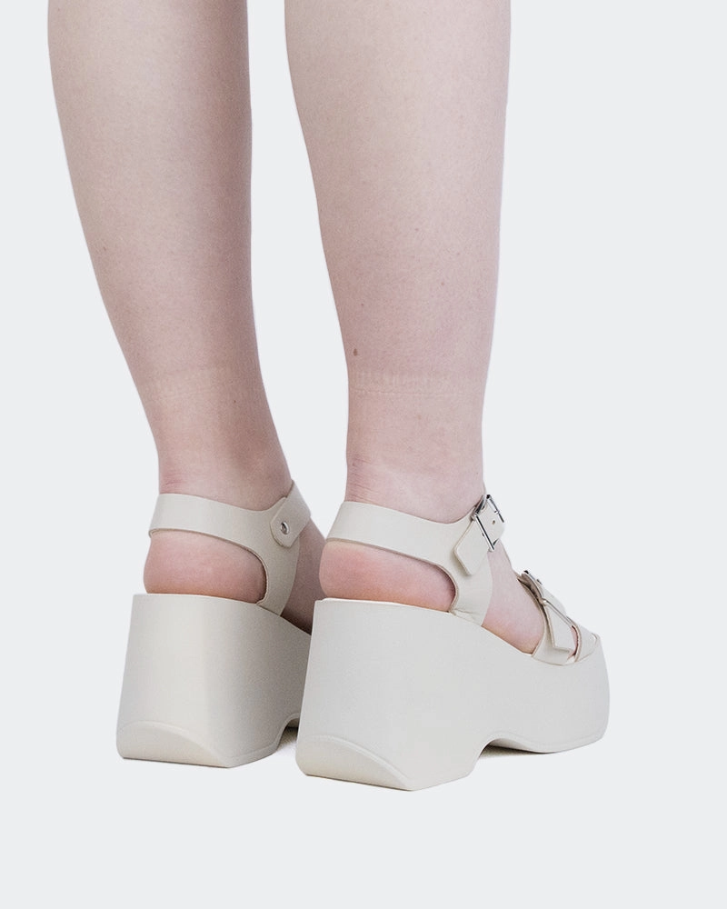 unisex shoes All-day Comfort Brinkly Off White Leather