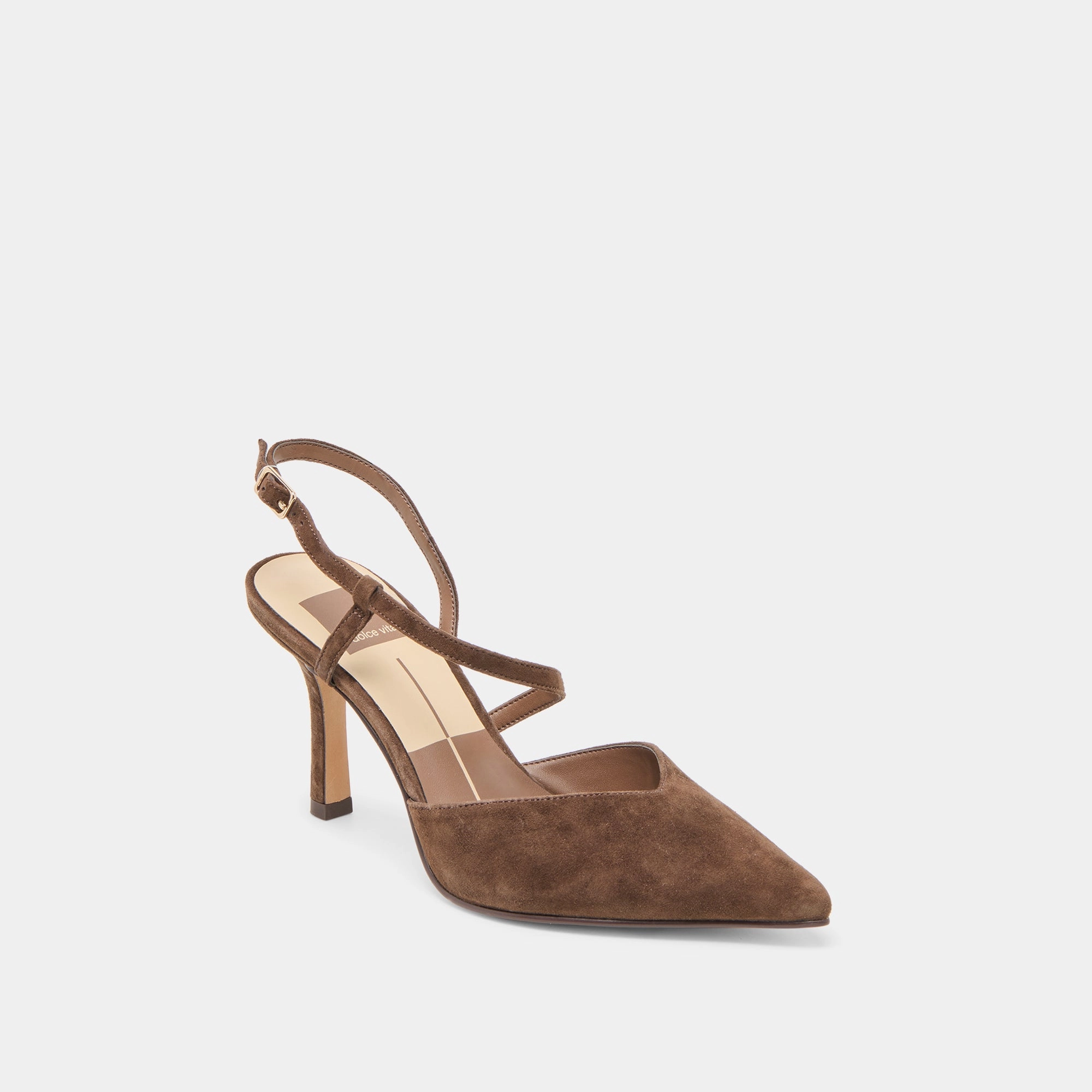 athletes - specific benefits KAMRA HEELS DK BROWN SUEDE