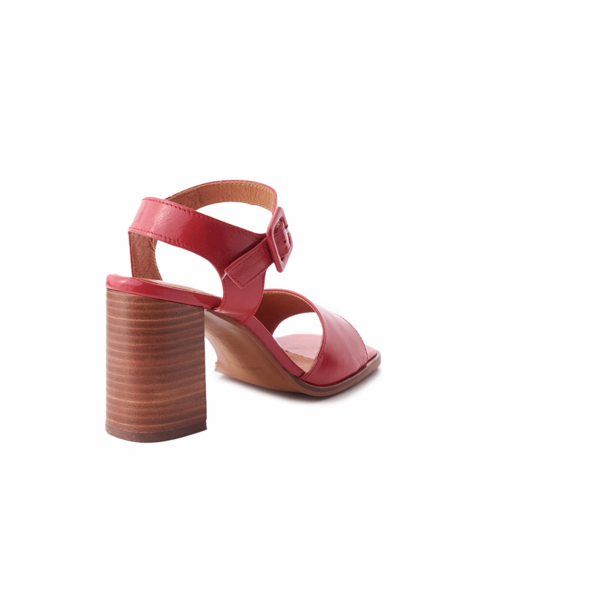 Coimbra Red Leather Non Slip Tread