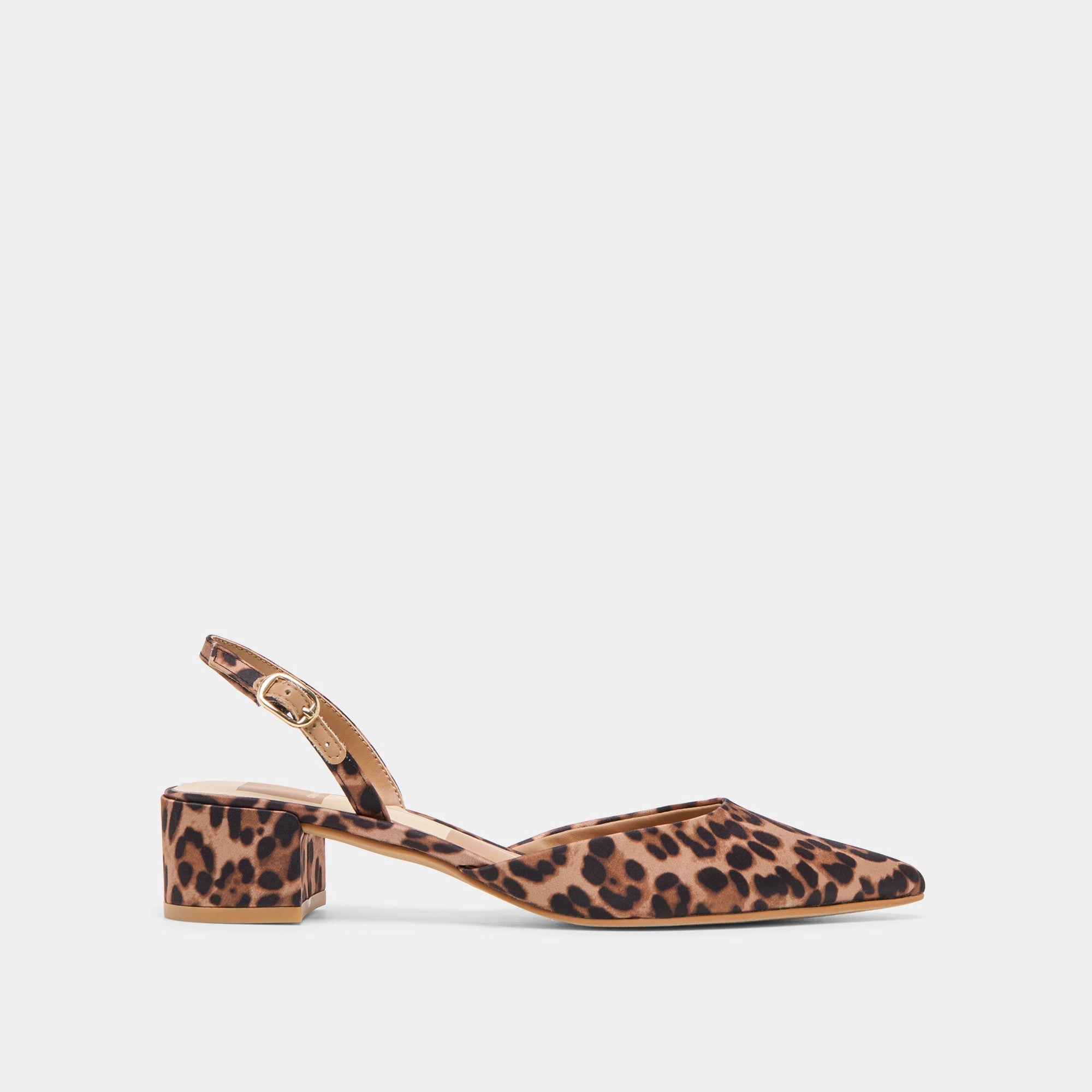 dry - weather Carbon Fiber Reinforcement CAREL HEELS DK LEOPARD SATIN