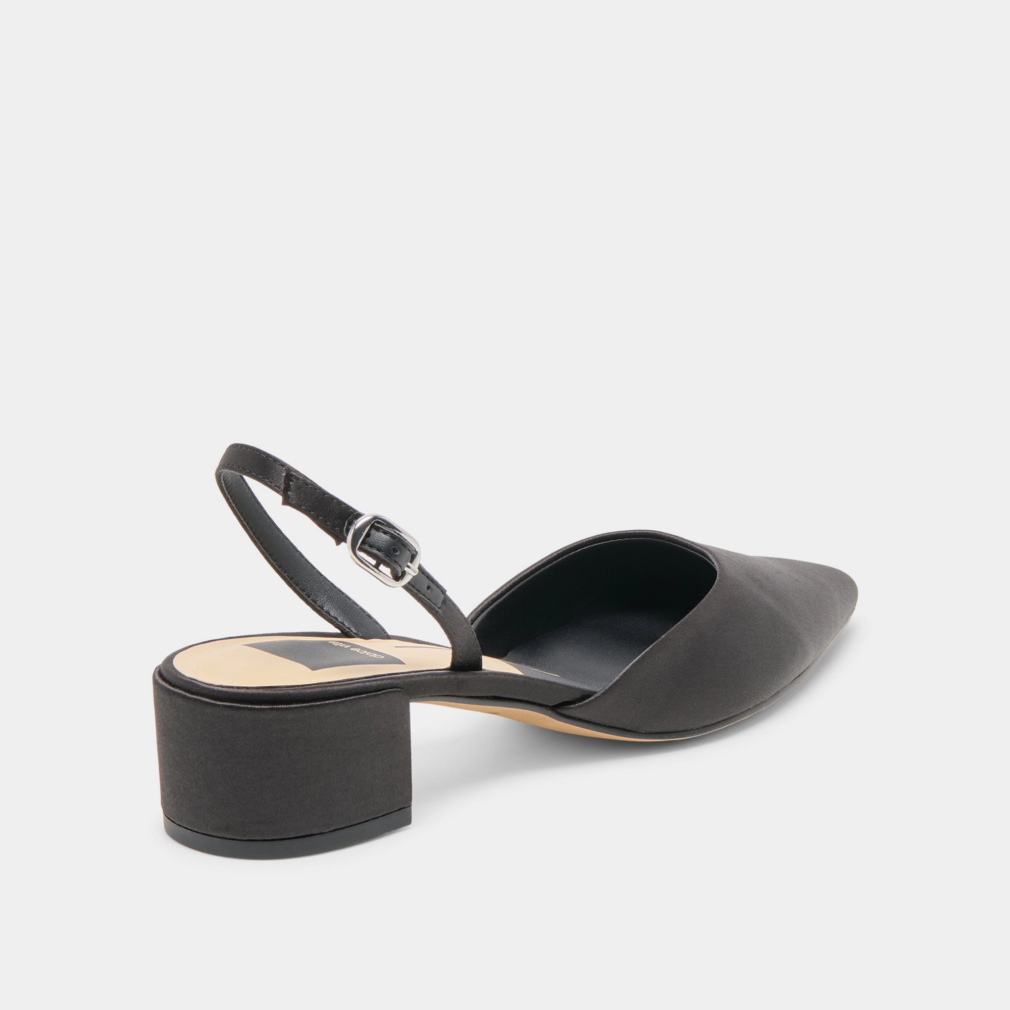 decorative - strap CAREL HEELS ONYX SATIN