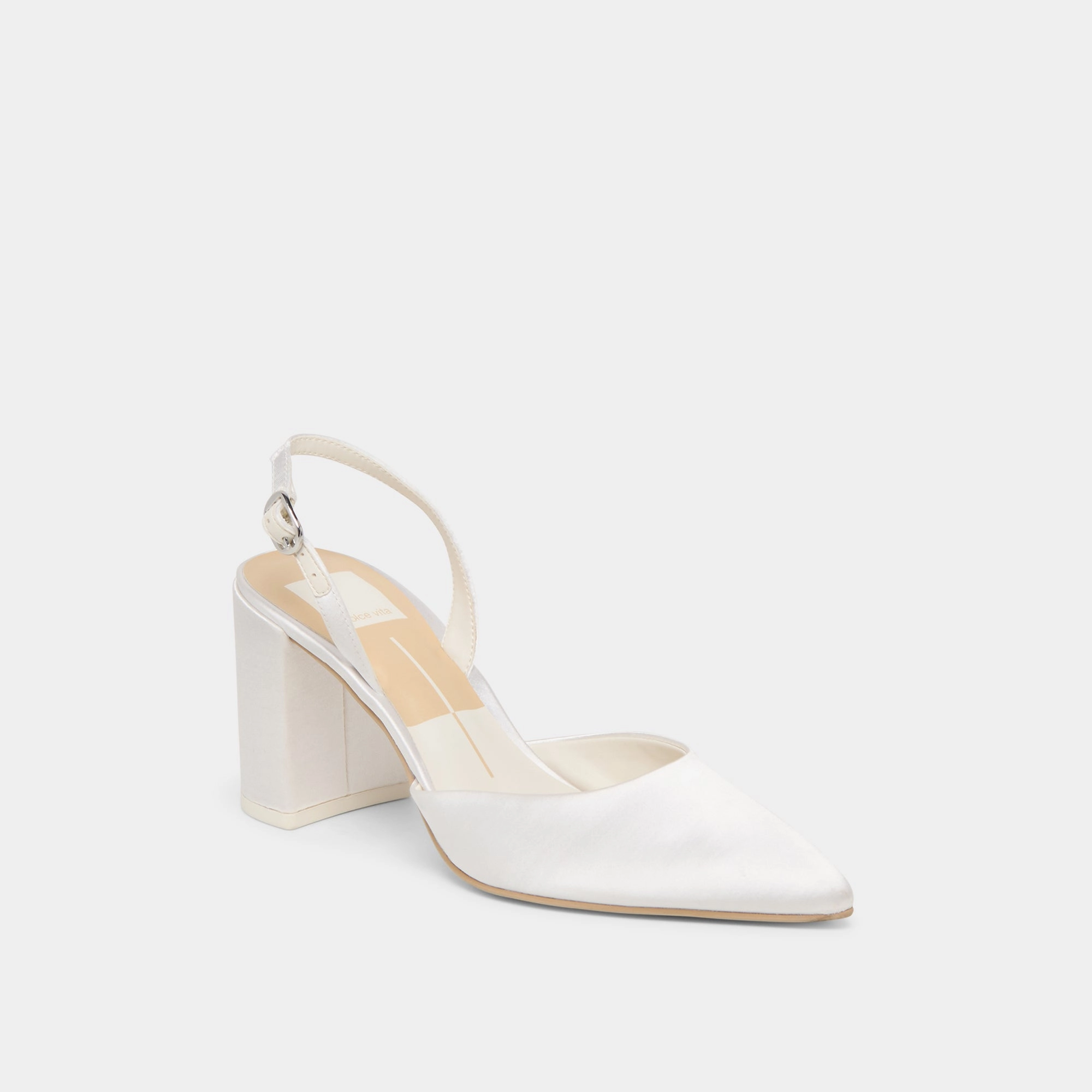 color - scheme CAREL HIGH HEELS TRUE WHITE SATIN